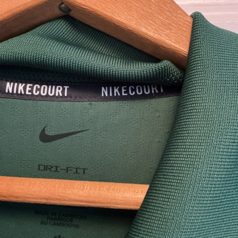 NWT Nike Dri-FIT ADV Medium Court Slam Tennis Pickleball Golf Polo HQ0792 $105 - Picture 5 of 7